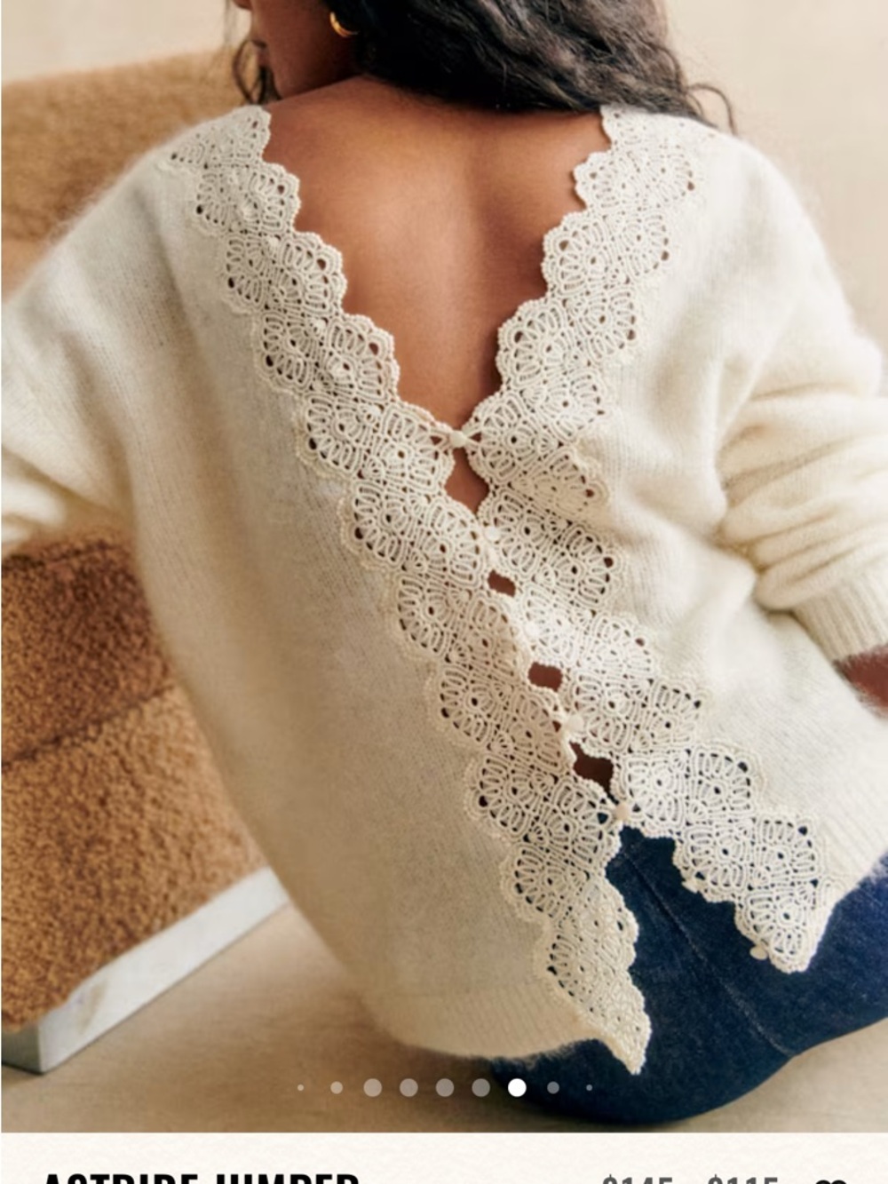 NWOT Sézane Astrid Jumper! Size small! Gorgeous!